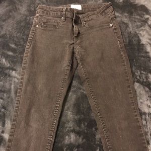 Stretchy black jeans